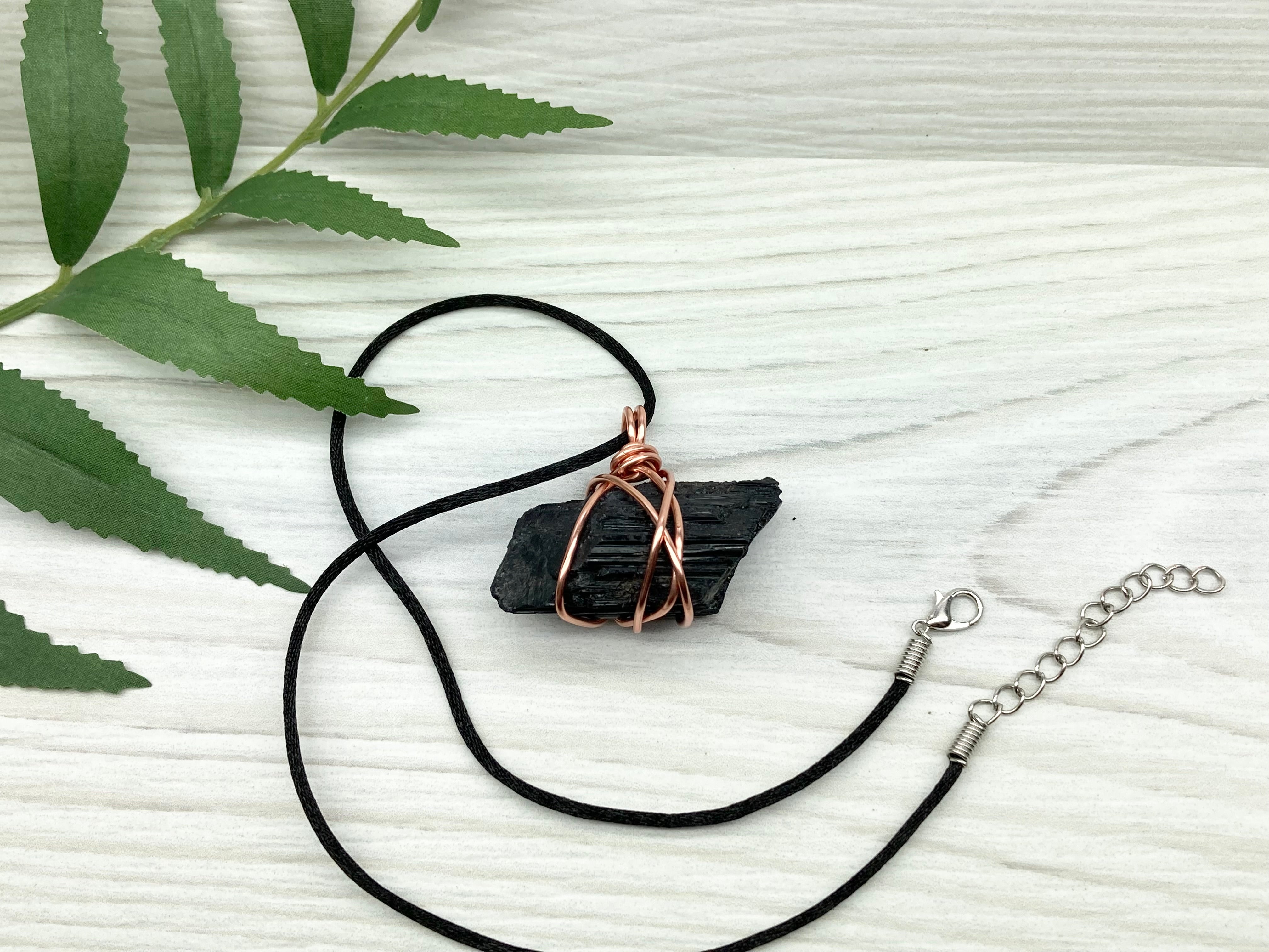 Black Tourmaline Necklace – True Warrior Jewelry