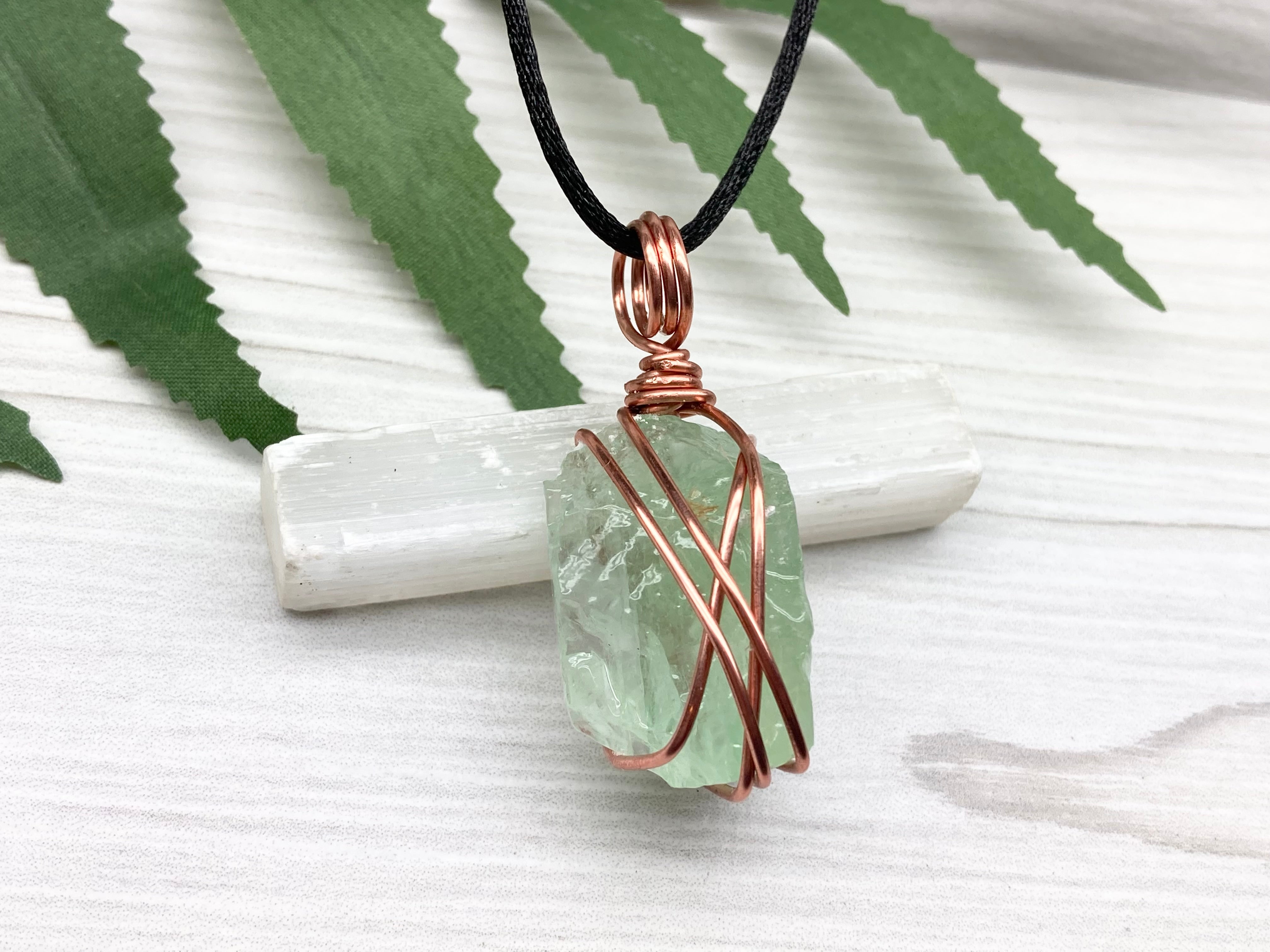 Green on sale calcite jewelry