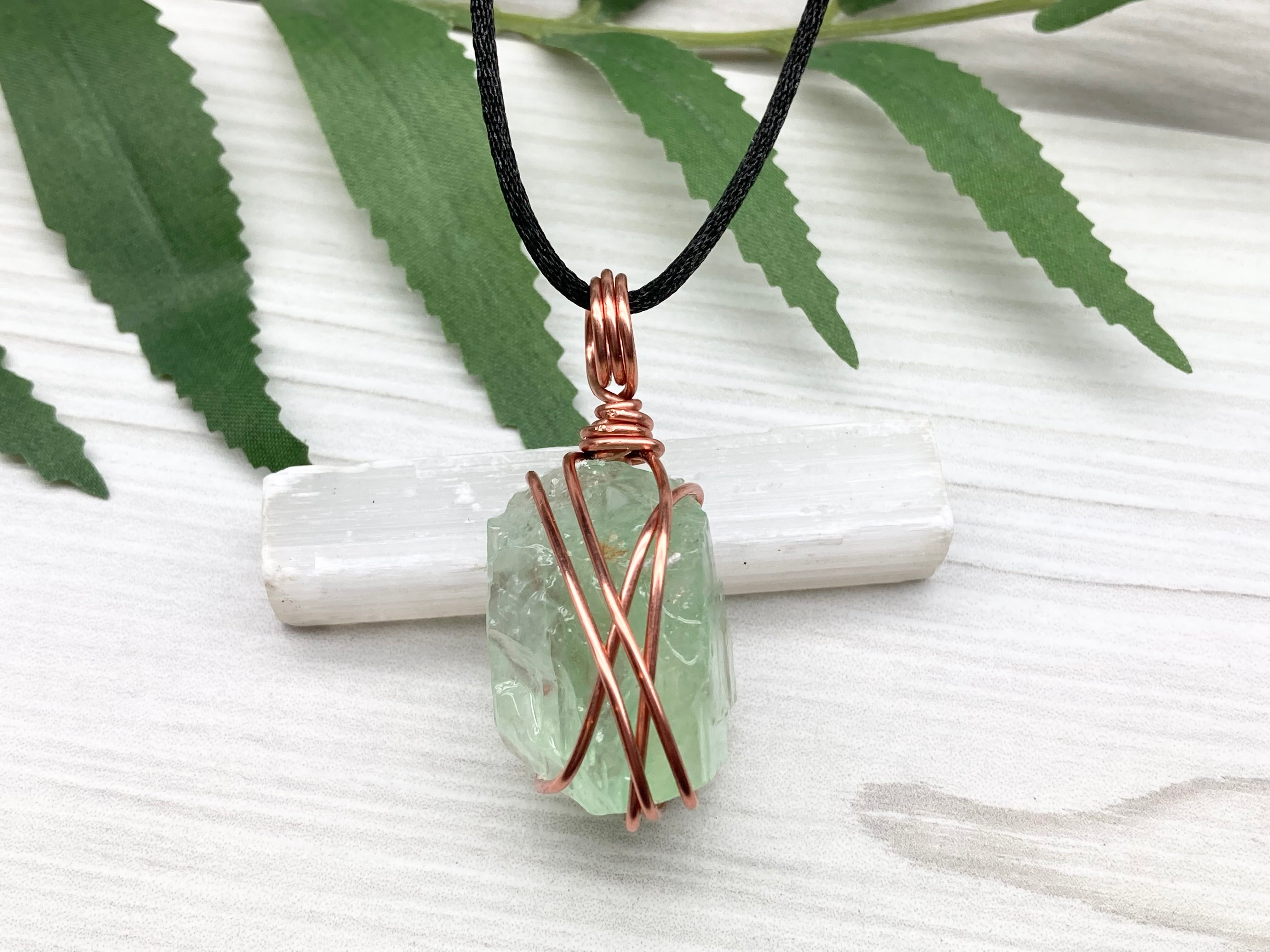 Light green stone on sale jewelry